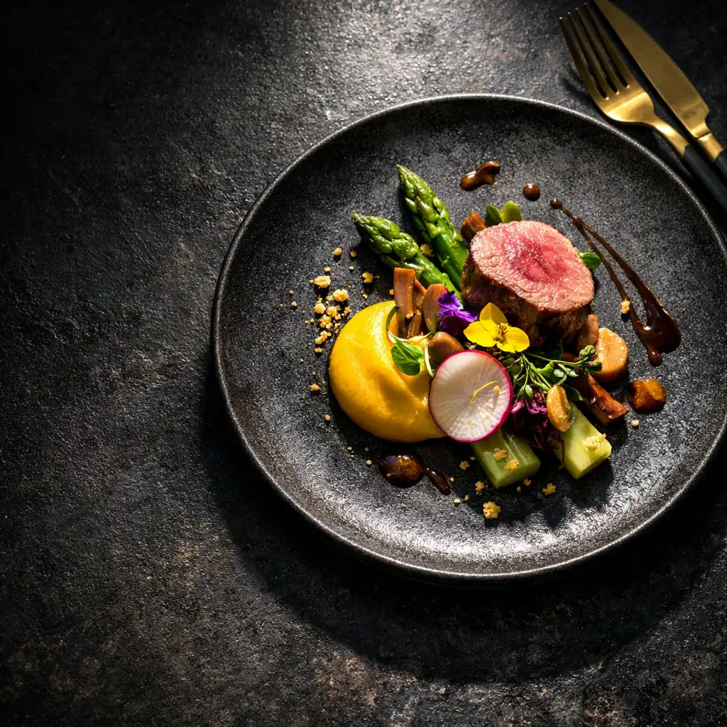 Fine dining étel