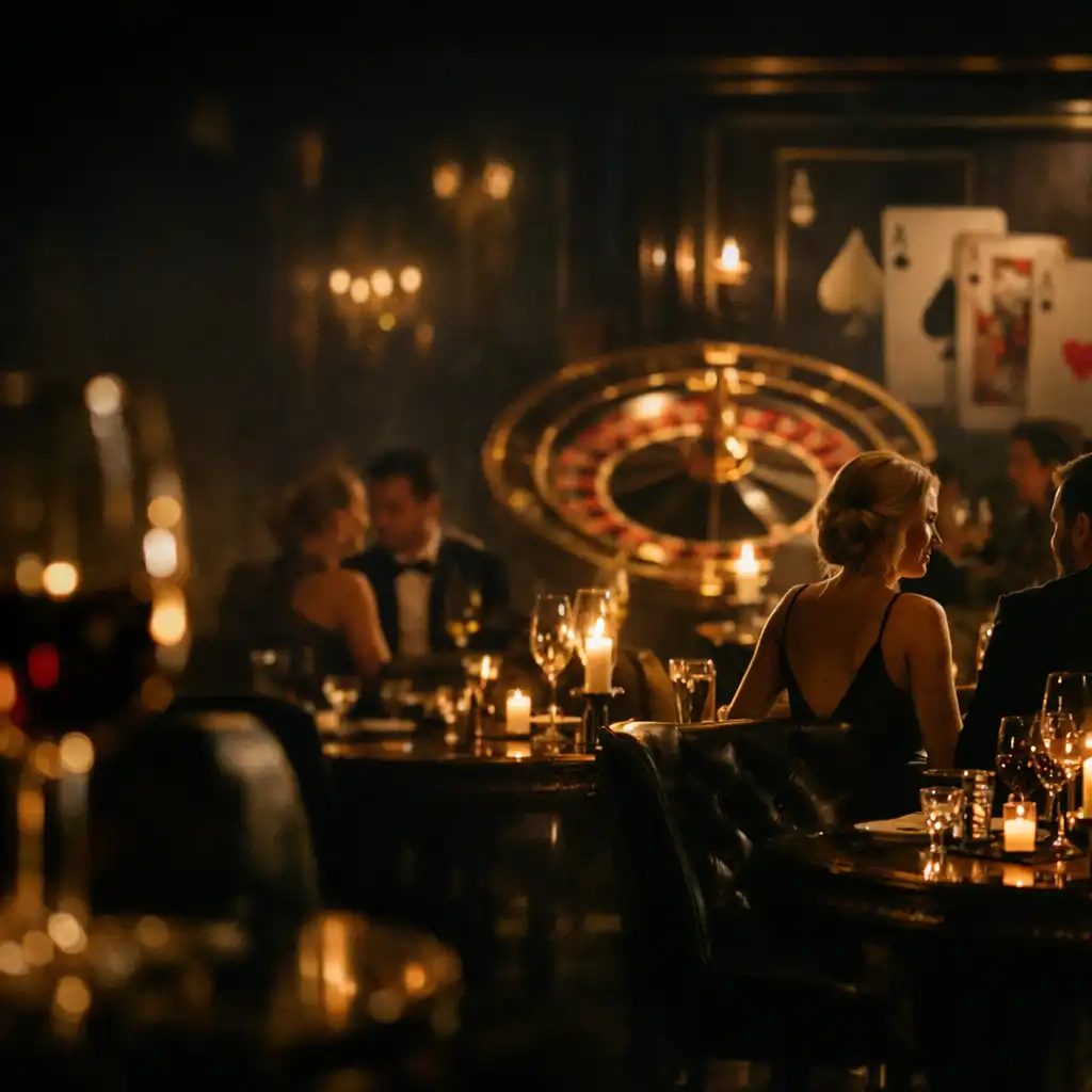 Elegáns esti fine dining lounge
